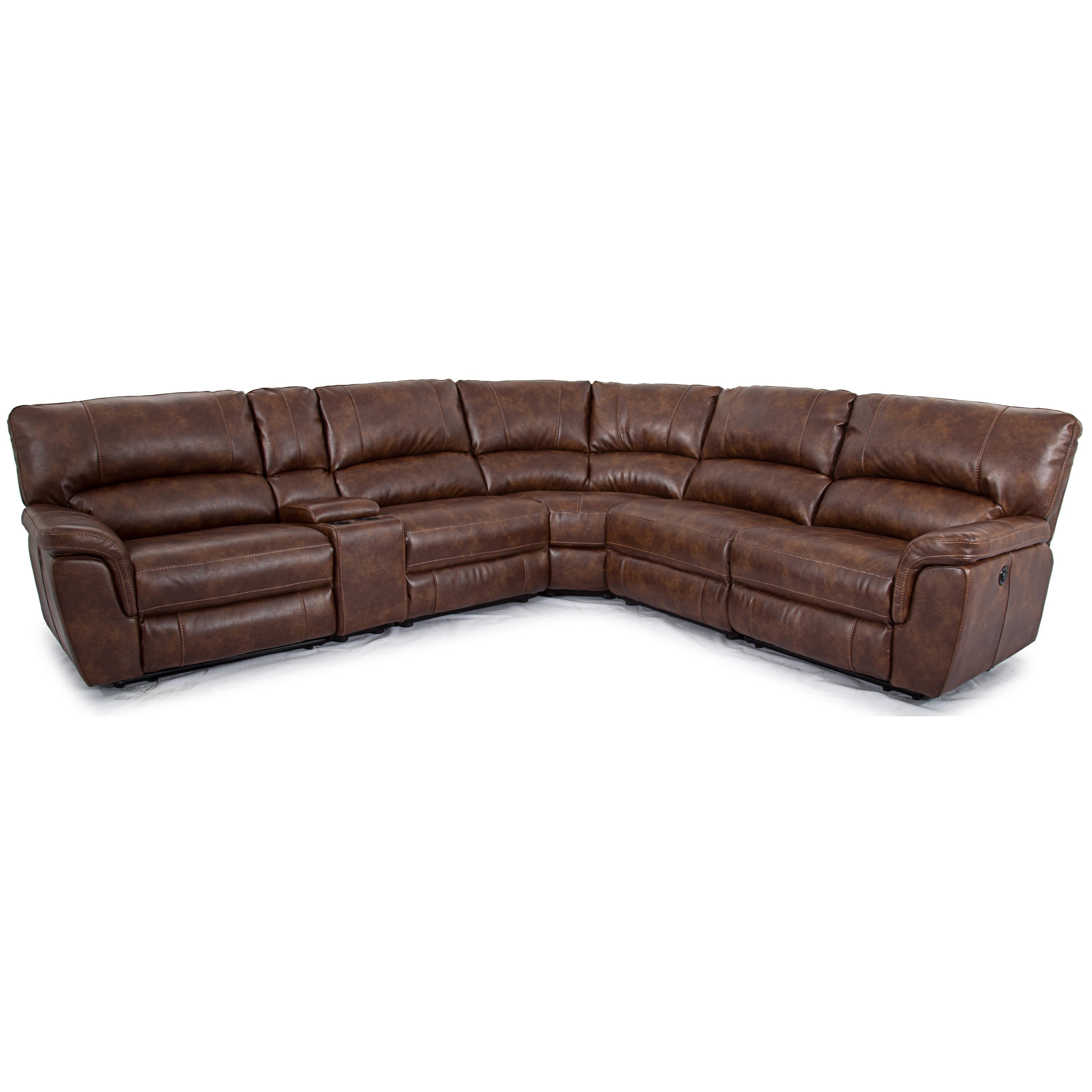 Cheers Sofa 1023 Power Reclining Sectional with Console Darvin